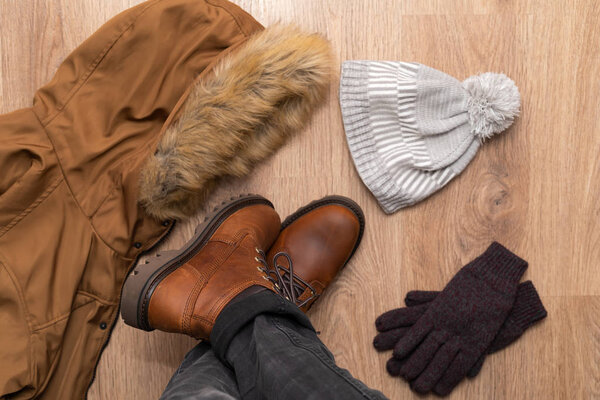 Casual  winter clothes