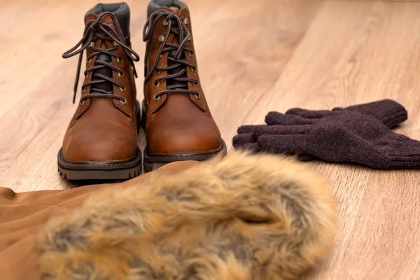 Casual winterkleding — Stockfoto