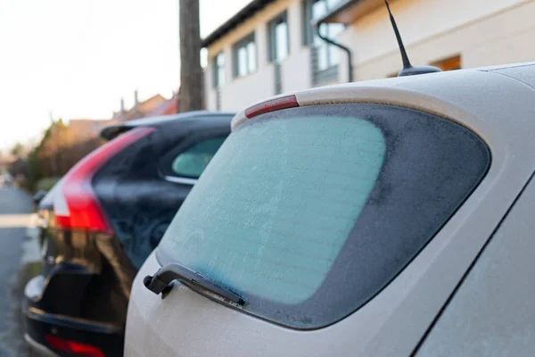 Auto congelata — Foto Stock