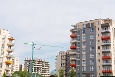 Yeni yerleşim alanı inşaatı