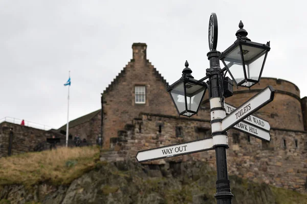 Immagine Edificio Storico Edimburgo Scozia — Foto Stock