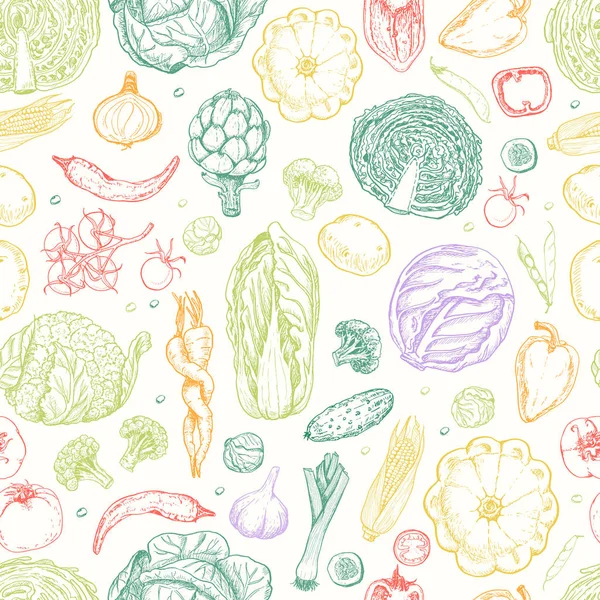 Sebzelerle kusursuz desen