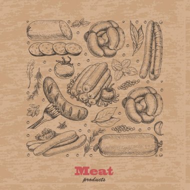 Vektör kare et ürünleri