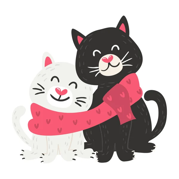 Διάνυσμα χαριτωμένα γάτες — Διανυσματικό Αρχείο