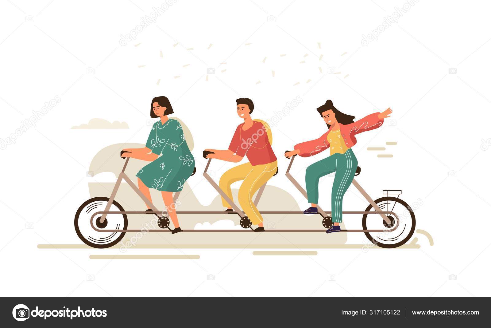 Bike for hotsell three persons