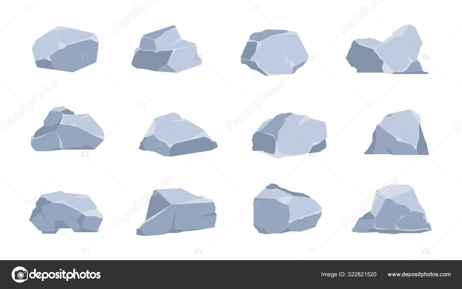 Cartoon rocks Vector Art Stock Images | Depositphotos Cartoon rocks Vector Art Stock Images | Depositphotos