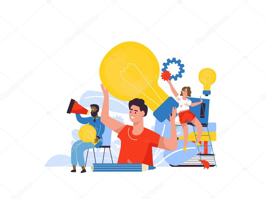 Business Idea Concept Cartoon Characters At Business Meeting Brainstorm For New Solutions Vector Illustrations Template Teamwork Brainstorming Creative Ideas How To Startup Company Premium Vector In Adobe Illustrator Ai Ai Business Idea Concept Cartoon Characters At Business Meeting Brainstorm For New Solutions Vector Illustrations Template Teamwork Brainstorming Creative Ideas How To Startup Company Premium Vector In Adobe Illustrator Ai Ai