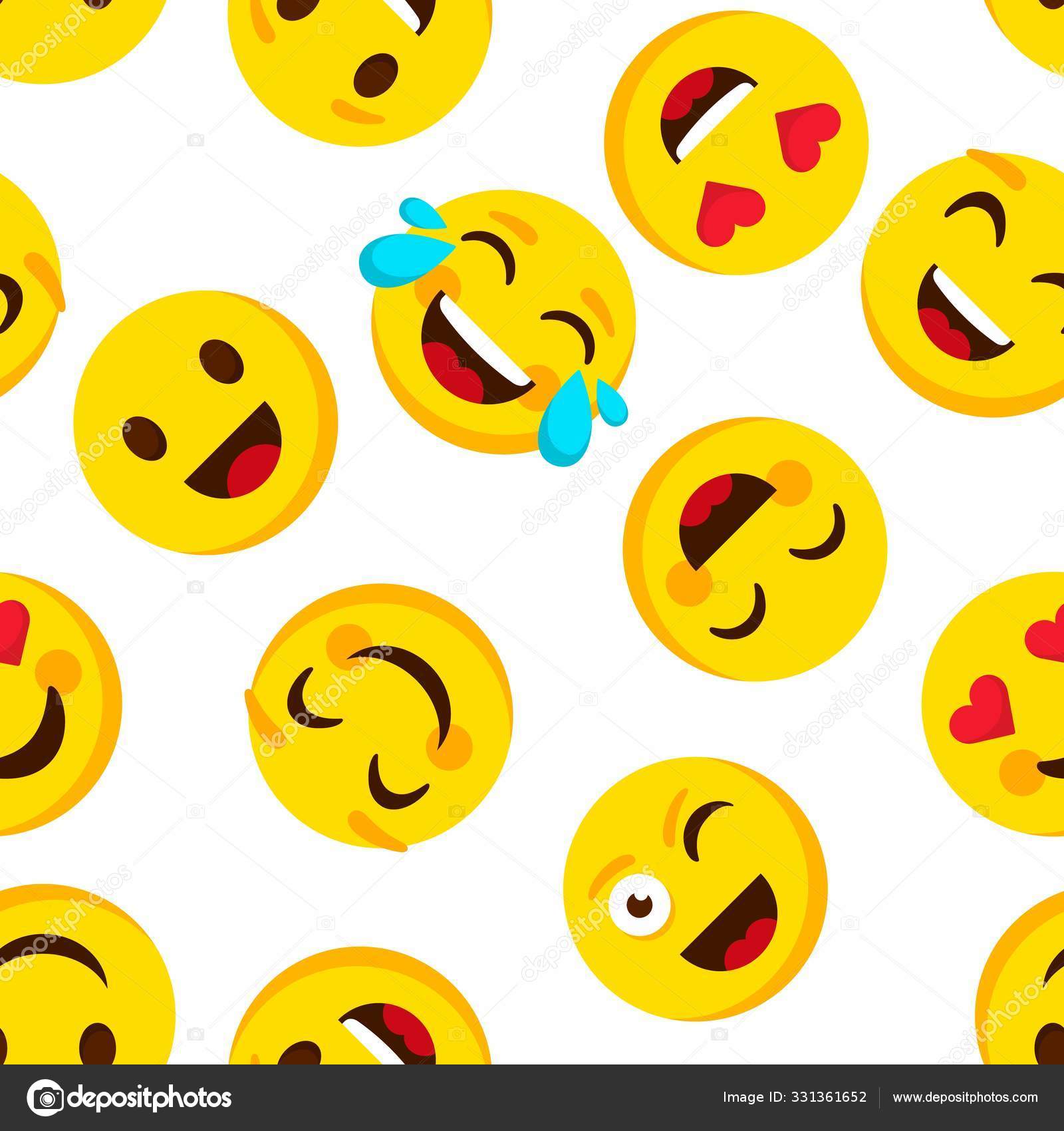 funny smiley faces animation