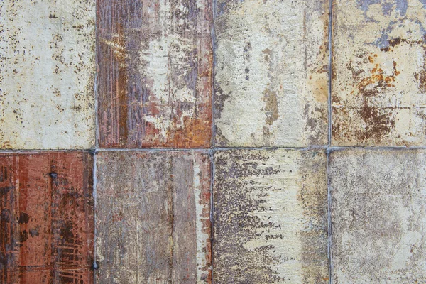 Rusty metal plate background — Stock Photo, Image