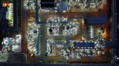 4 k gece hava atış petrol sanayi