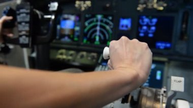 Pilot iterek güç kolu ve iptal