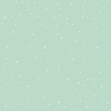 yeşil arka plan üzerinde kar