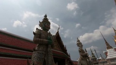Bangkok, Tayland - 6 Mart 2018: Wat Phra Si Rattana Satsadaram