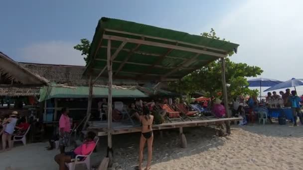 Phuket Tailandia Marzo 2018 Khai Nok Isla Más Famosa Tailandia — Vídeo de stock