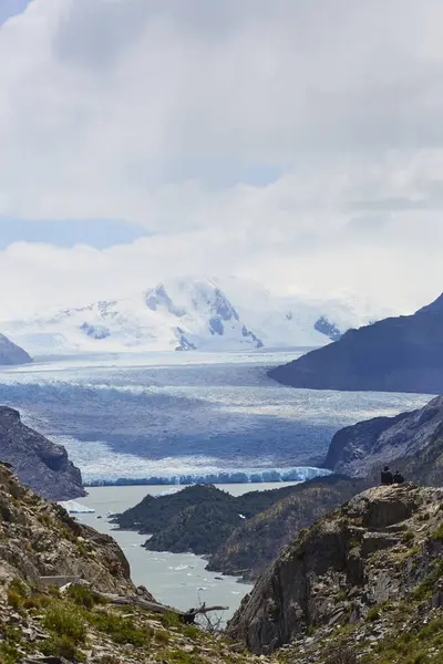 Grigio glaciale - patagonia — Foto Stock