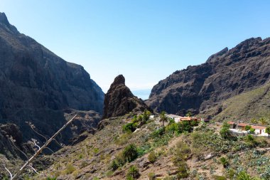 Tenerife - Masca 'nın harika köyü - Kanarya Adası - İspanya