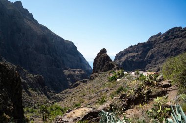 Tenerife - Masca 'nın harika köyü - Kanarya Adası - İspanya