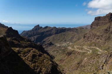 Tenerife - Masca köyüne doğru giden yolda - Kanarya Adası- İspanya