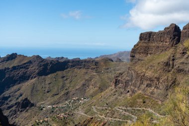 Tenerife - Masca köyüne doğru giden yolda - Kanarya Adası- İspanya