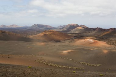 Timanfaya Ulusal Parkı - Lanzarote Muhteşem volkanik alan