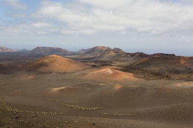 Timanfaya Ulusal Parkı - Lanzarote Muhteşem volkanik alan