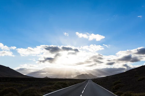 Islas Canarias Carretera España — Foto de Stock