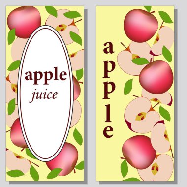 meyve kartı ve yazı, ambalaj tasarımı için