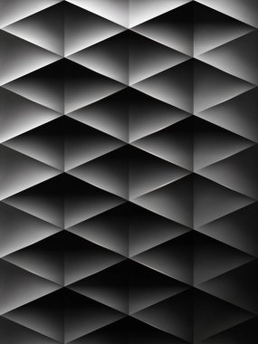 Retro arka plan, üçgenler ve rhombs, degrade kafes, gelen ışık karanlık, bir vektör duvar kağıdı, siyah düzeni geçiş