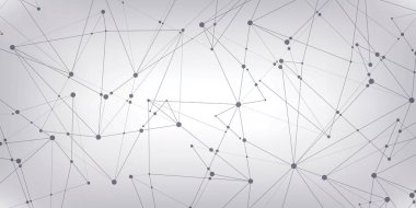 Birçok çizgileri ve noktaları. Arka plan, geometri duvar kağıdı, vektör tasarımı 