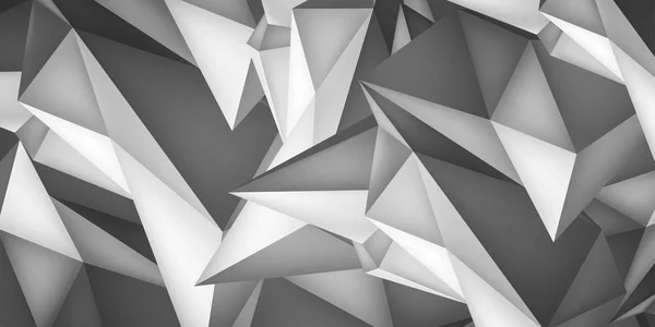 Volumen forma geométrica, fondo de cristal 3d, abstracción bajo fondo de pantalla polígonos, forma de diseño vectorial — Vector de stock