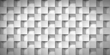 Birim gerçekçi doku, küpleri, 3d geometrik desen, tasarım vektör arka plan gri