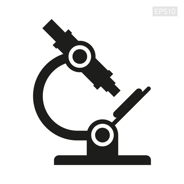 Mikroskop, věda ikonu pro vás projekt. Vektorový grafický prvek — Stockový vektor