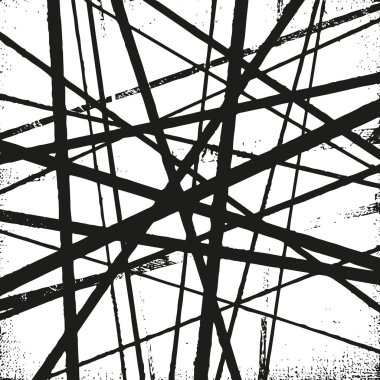 Grunge arka plan, siyah ve beyaz kirli vektör çizim