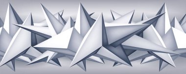 Birim geometrik şekil, 3d crystal arka plan, soyutlama düşük çokgenler duvar kağıdı, vektör tasarım formu