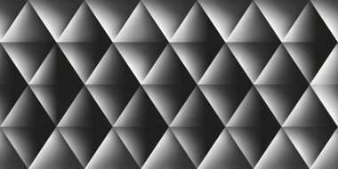 Retro arka plan, üçgenler ve rhombus, degrade kafes, gelen ışık karanlık, bir vektör duvar kağıdı, siyah düzeni geçiş