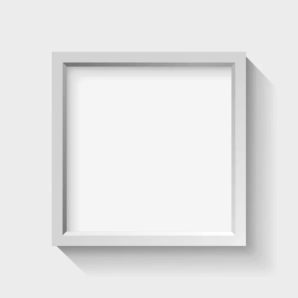 Realistické Prázdný Rámeček Světlé Pozadí Ohraničení Pro Tvůrčí Projekt Vektorového — Stockový vektor