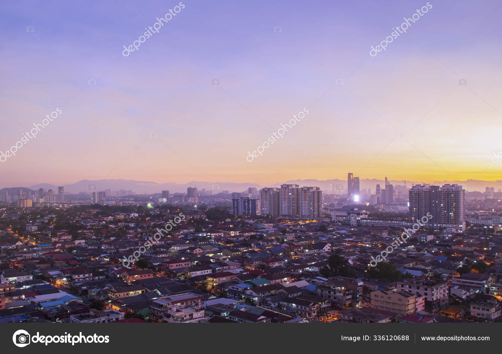 Sunrise Over Petaling Jaya And Kuala Lumpur Malaysia Stock Photo C Vs Victoria Schaal Com