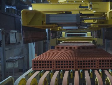 Tuğla üretimi, içi boş tuğla fabrikası..