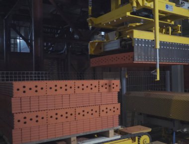 Tuğla üretimi, içi boş tuğla fabrikası..