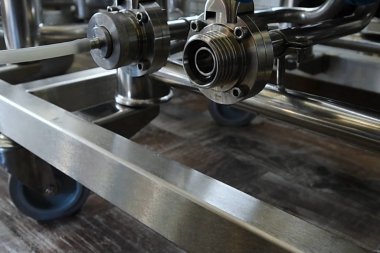 Small brewery. Equipment for brewing beer