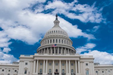 Washington, Amerika Birleşik Devletleri - 23 Haziran 2017: Washington Beyaz Saray. Amerika'nın sembolü