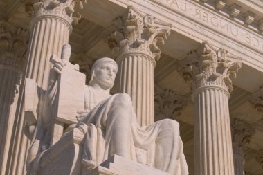 Washington, Amerika Birleşik Devletleri - 23 Haziran 2017 Amerika Birleşik Devletleri Yüksek Mahkemesi Binası