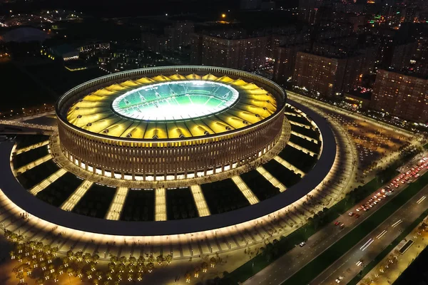 Krasnodar Russie Mai 2018 Stade Krasnodar Dans Ville Krasnodar Bâtiment Images De Stock Libres De Droits