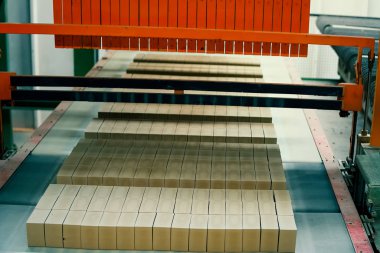 Tuğla üretimi, içi boş tuğla fabrikası. Tuğla üretimi, tuğla fabrikası.