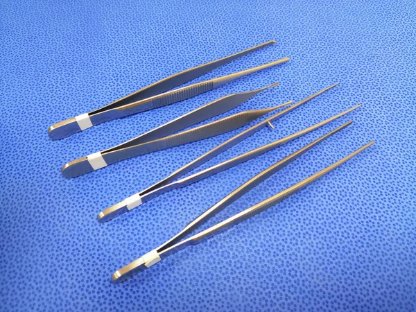 Tissue And Dressing Forceps — Stock Photo, Image