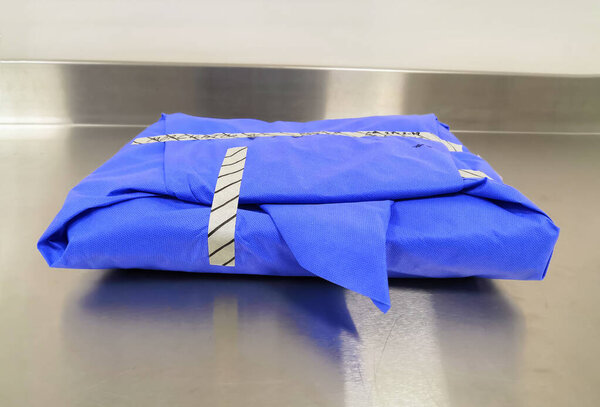 Wrapped Sterile Surgical Instruments