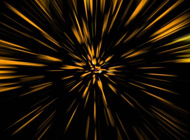 Güzel Sarı Havai fişek Efekti