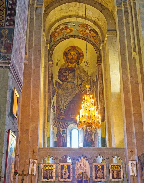 The altar of Svetitskhoveli Cathedral — Stock Photo, Image