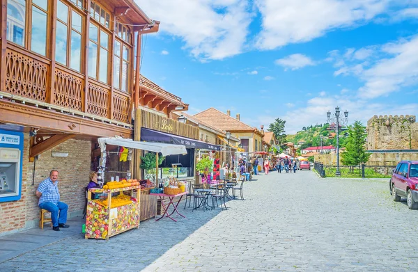 Mtskheta'da rahatlayın — Stok fotoğraf