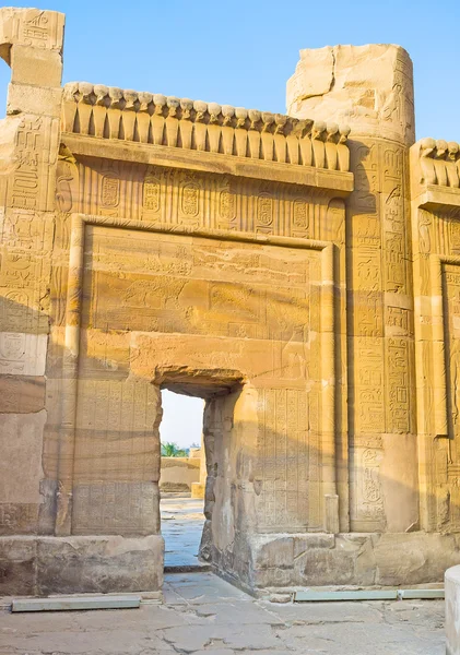 Kom Ombo Temple bezoeken — Stockfoto